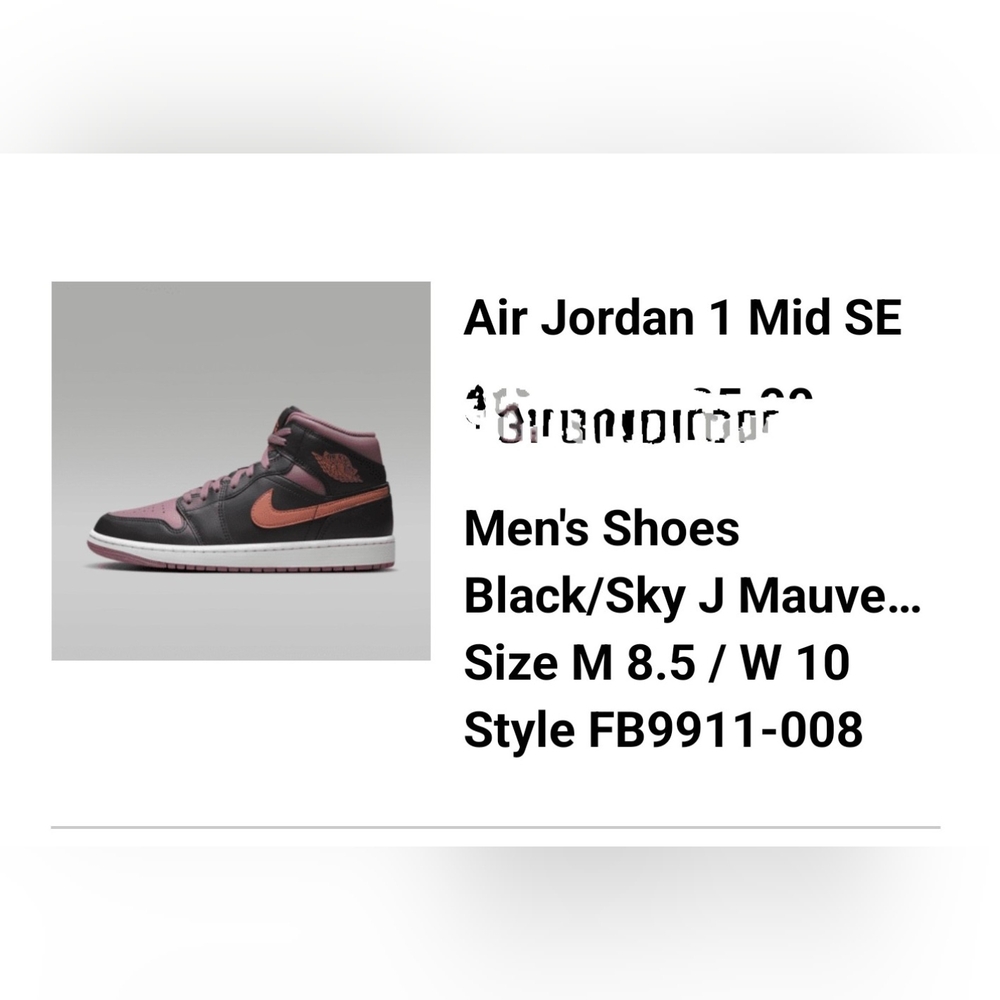Air Jordan 1 Mid Se
